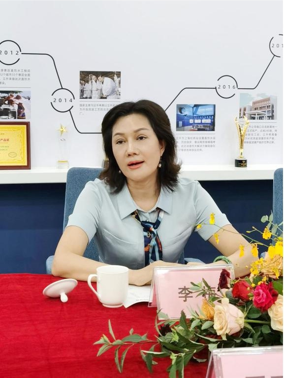 立升集團副總經(jīng)理李梅