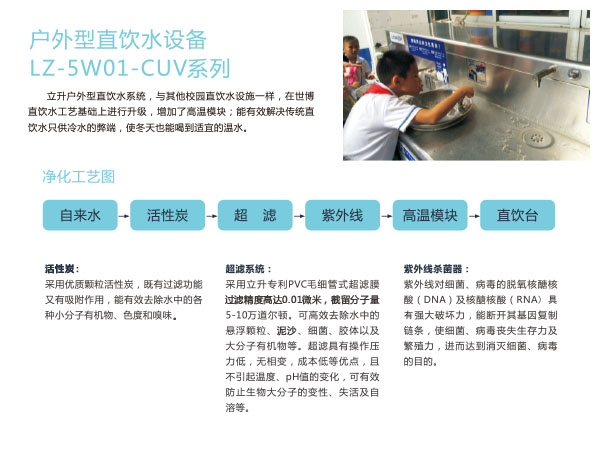 立升戶(hù)外直飲水設備